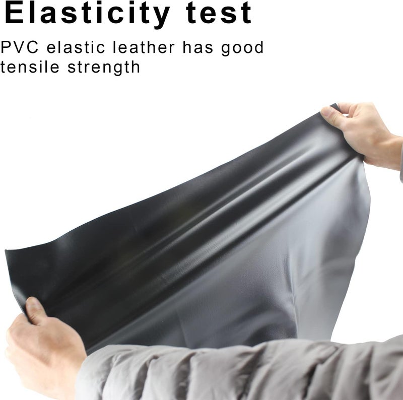Minho Motorcycle seat Cover ATV seat Covers Neoprene seat Covers Moped Moto Accessories Material Universal Waterproof Elastic Leather Scooter Seat Cover, Seat Protector DIY with 80pcs Thumb Tack - Image 5